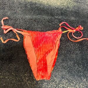 Dippin' Daisy's Orange and red Bikini Bottom